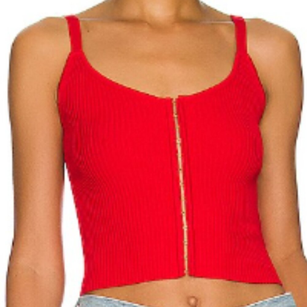 All the Ways Red NWT Annalise Tank Top M SOLD OUT!
